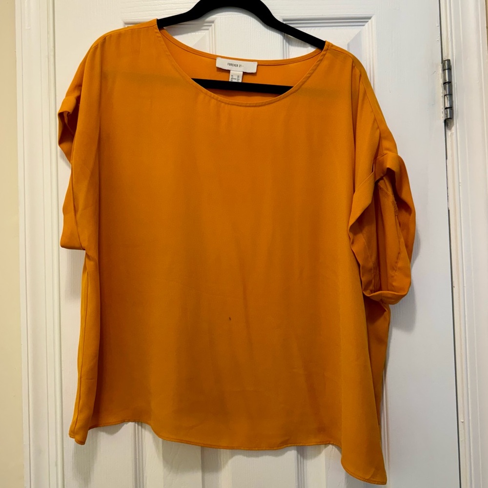 Gold Forever 22+ blouse